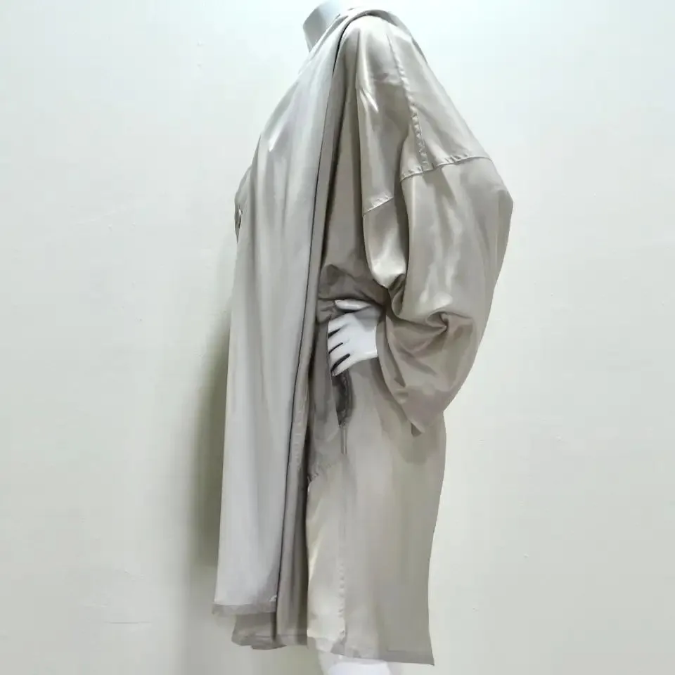 1980s Avant Garde Asymmetric Silk Jacket
