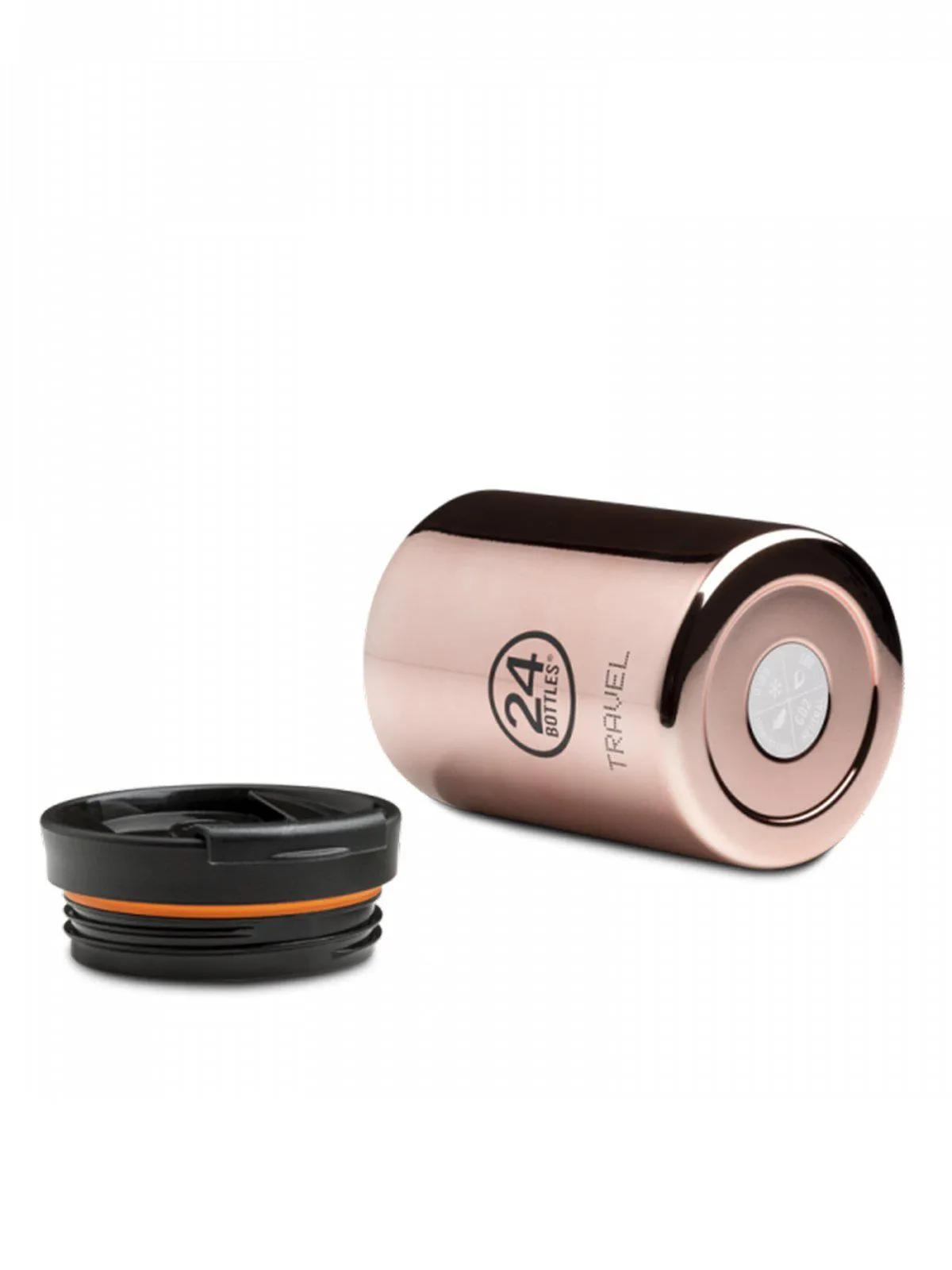 24Bottles Travel Tumbler Rose Gold 350ml