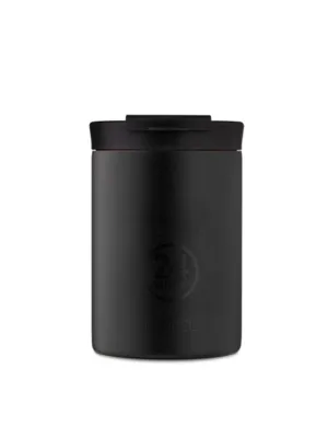 24Bottles Travel Tumbler Tuxedo Black 350ml