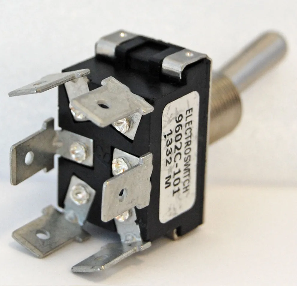4155 Blue Sea WeatherDeck® Toggle Switch DPDT - ON-OFF-ON
