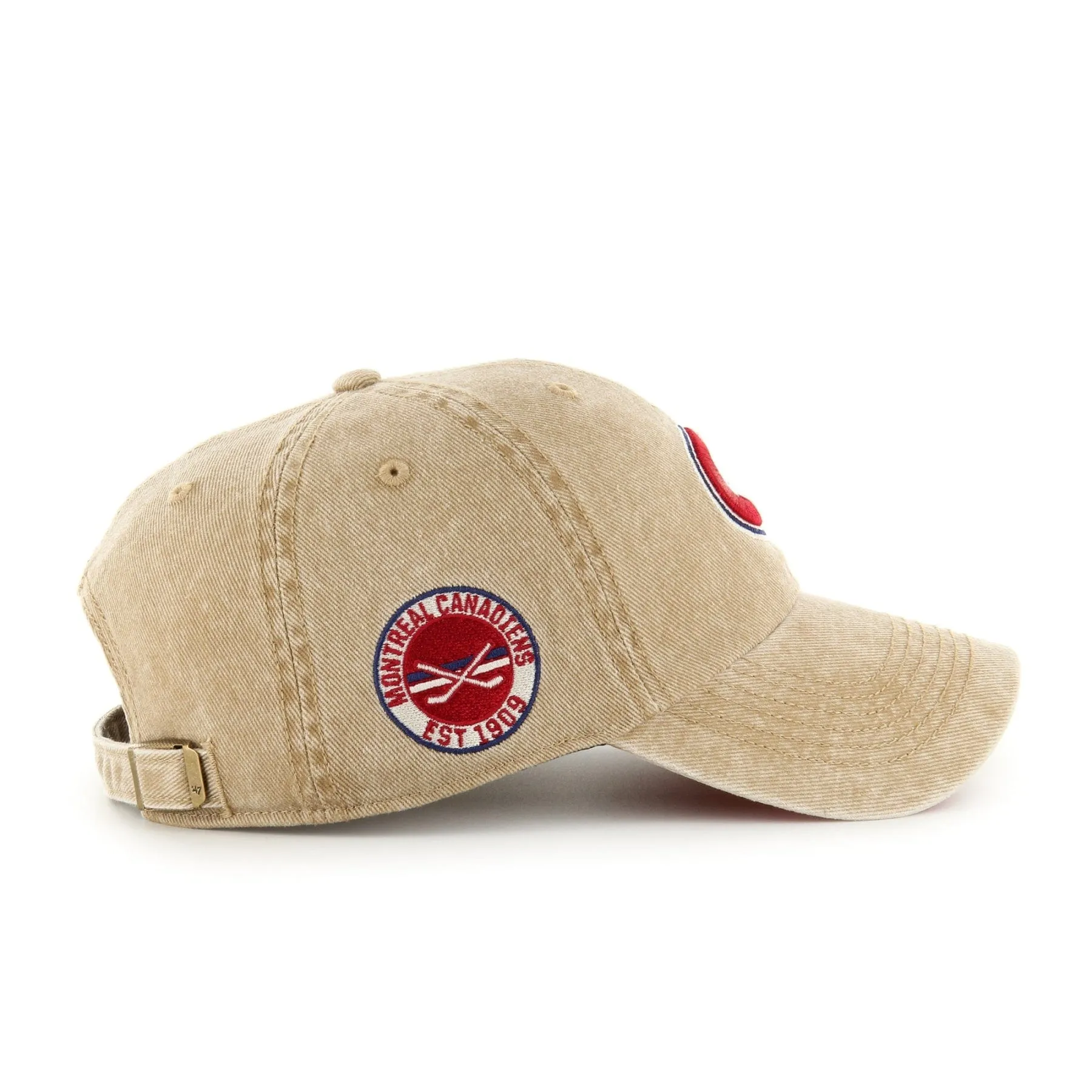 47 Brand NHL Earldor Clean Up  Adjustable Hat - Montreal Canadiens