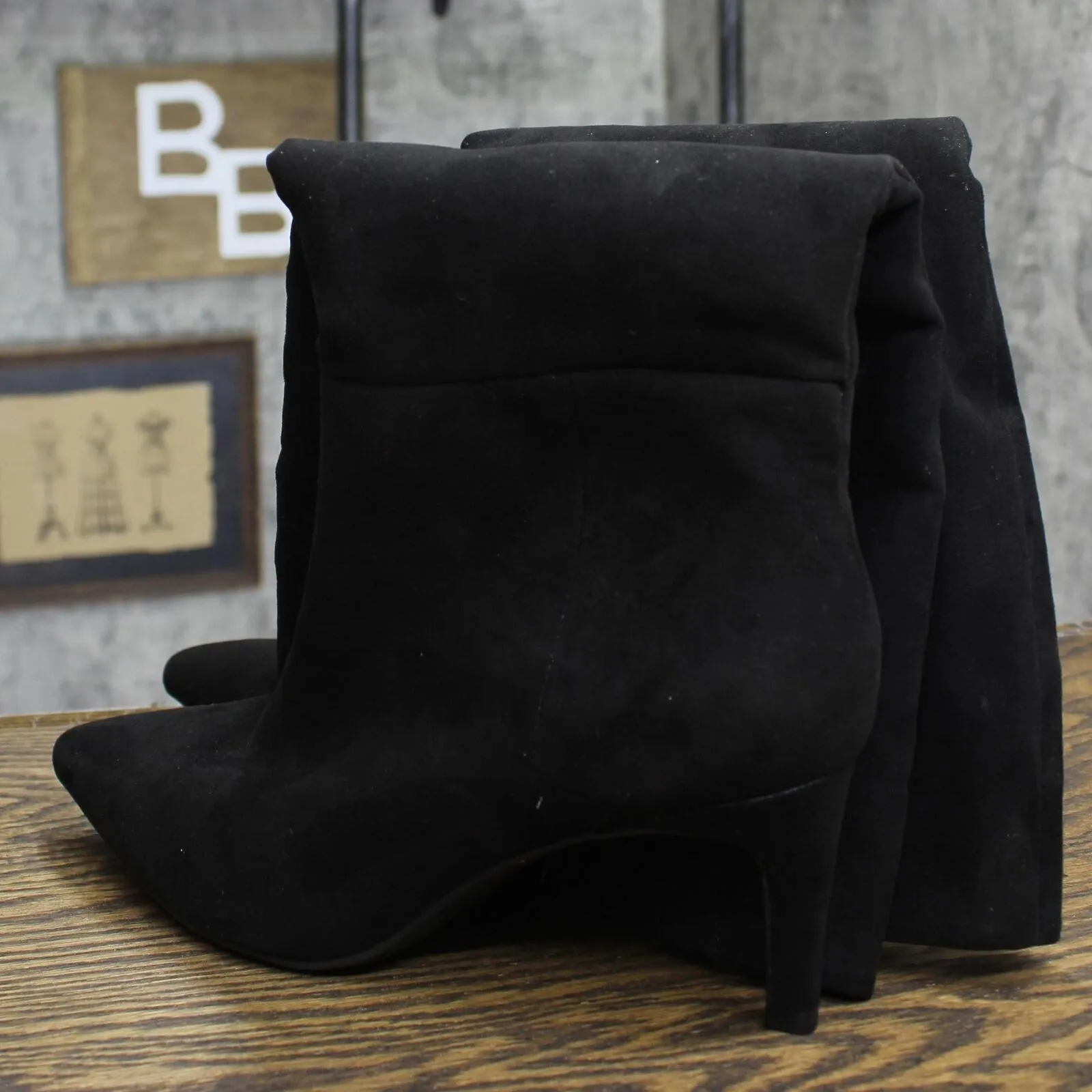 A New Day Women's Tay Tall Dress Boots 88375080 Black 9.5M