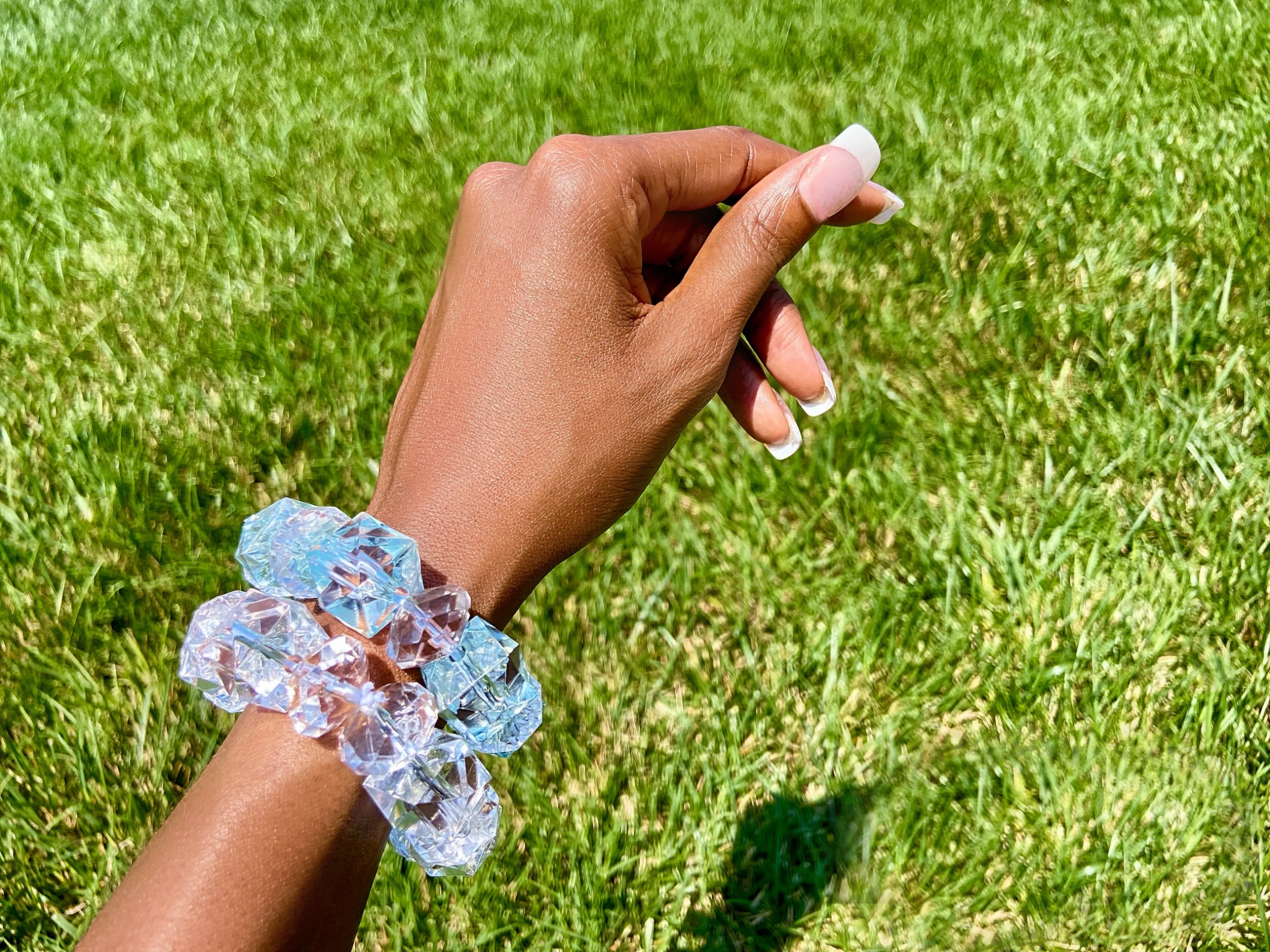 Acrylic Cube Bracelets