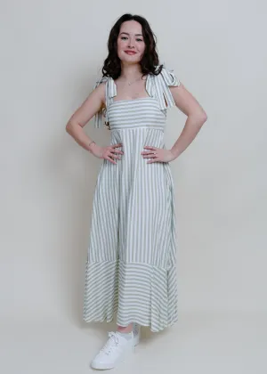 Adelaide Tie Strap Maxi Dress