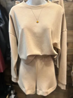 Almond Short Set (Sold Separately)