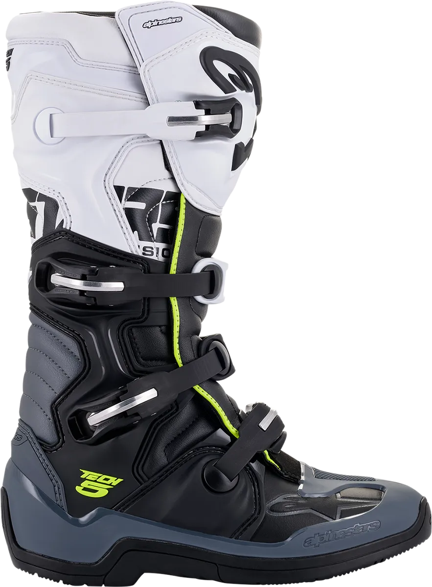 ALPINESTARS(MX) Tech 5 Boots - Black/Gray/White