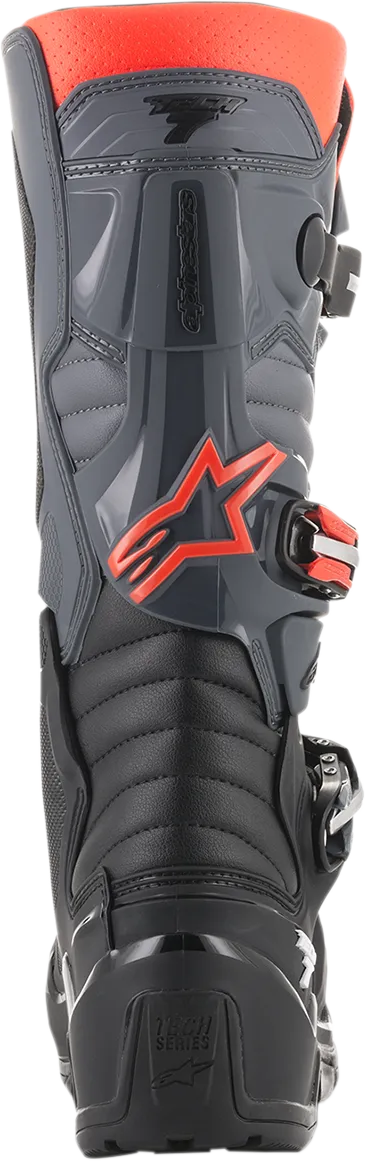 ALPINESTARS(MX) Tech 7 Enduro Boots - Black/Red/Gray
