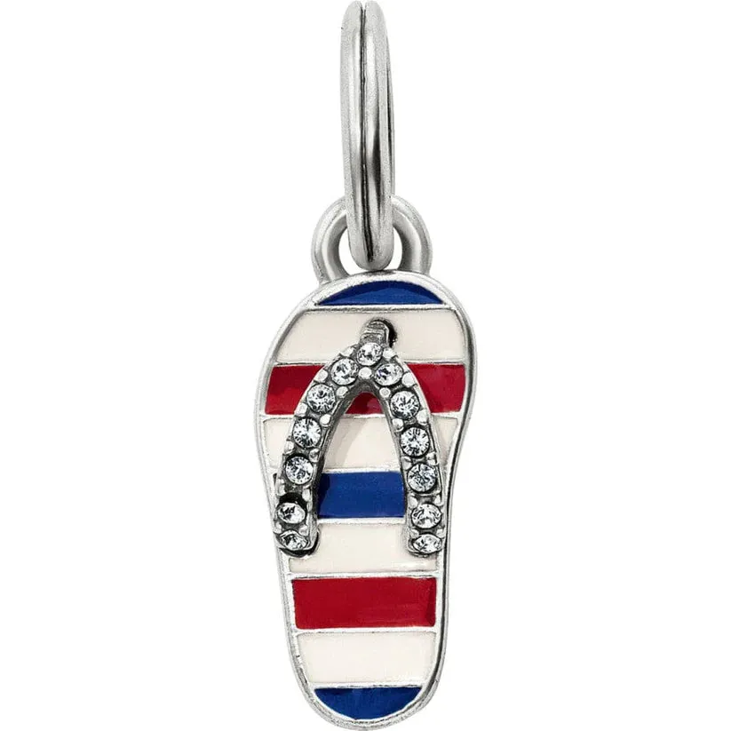 Americana Flip Flop Charm - J99394