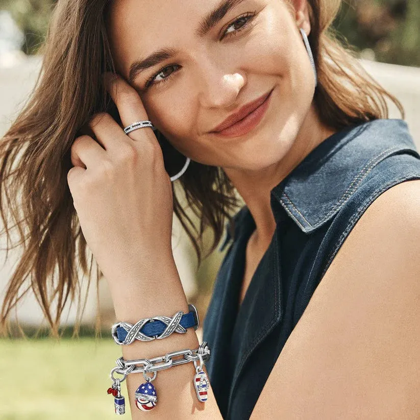 Americana Flip Flop Charm - J99394