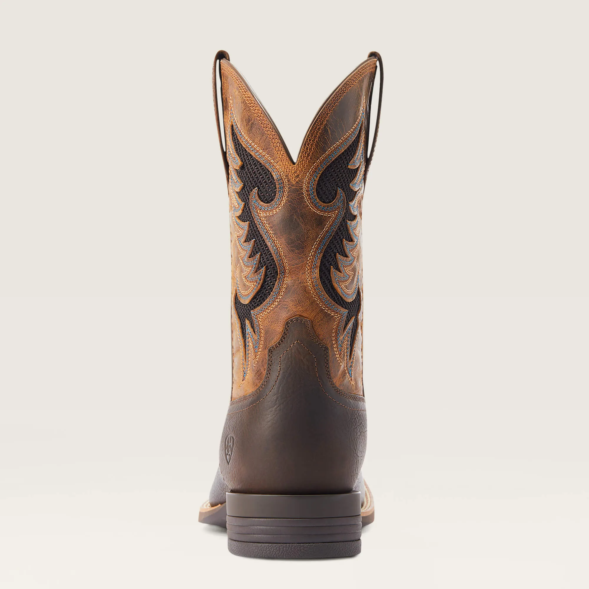 Ariat Men's Dark Brown Cowpuncher VentTEK Broad Square Toe Cowboy Boots