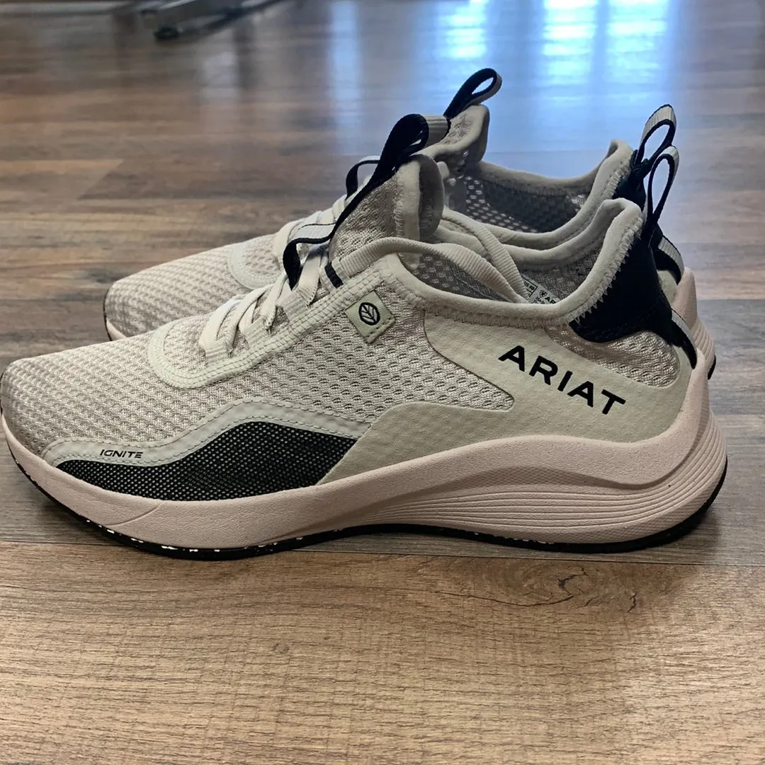 ARIAT WOMEN'S IGNITE ECO TEAM FLX FOAM CASUAL LACE-UP SNEAKER - ROUND TOE