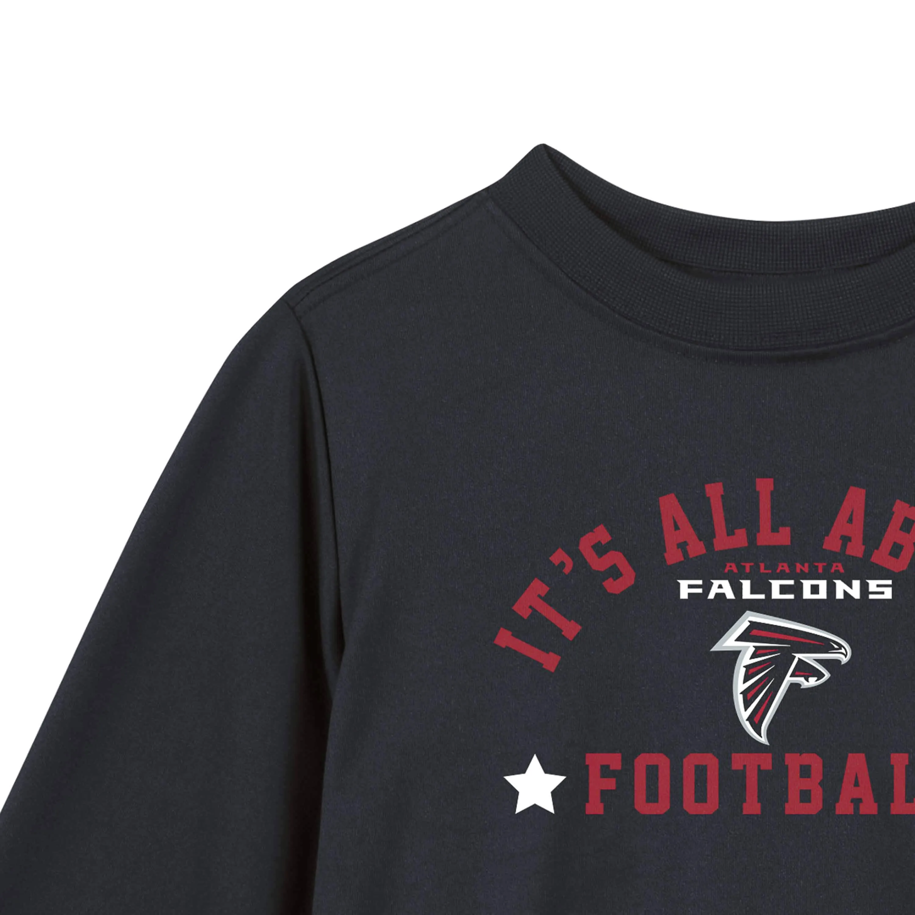 Atlanta Falcons Boys Long Sleeve Tee Shirt