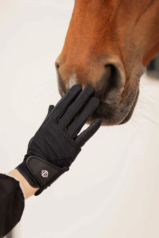 B Vertigo Paola Summer Gloves Dark Grey