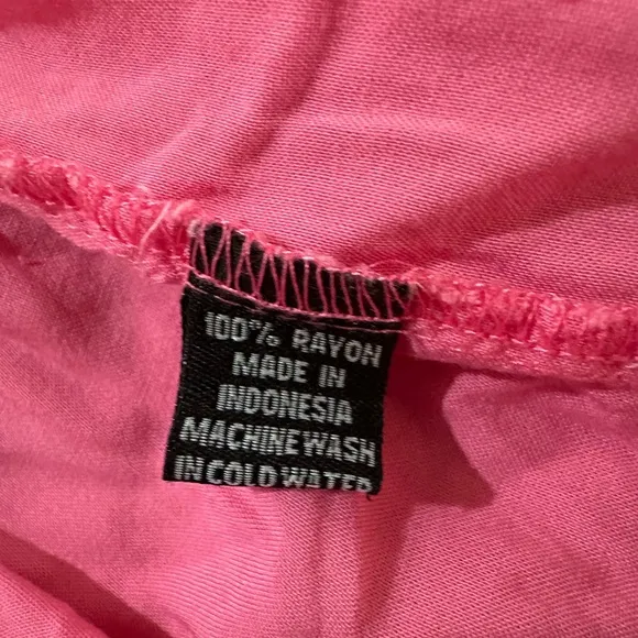 Back From Bali Womens Short Sundress/ PinkSize: Large