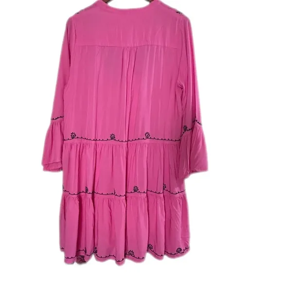 Back From Bali Womens Short Sundress/ PinkSize: Large