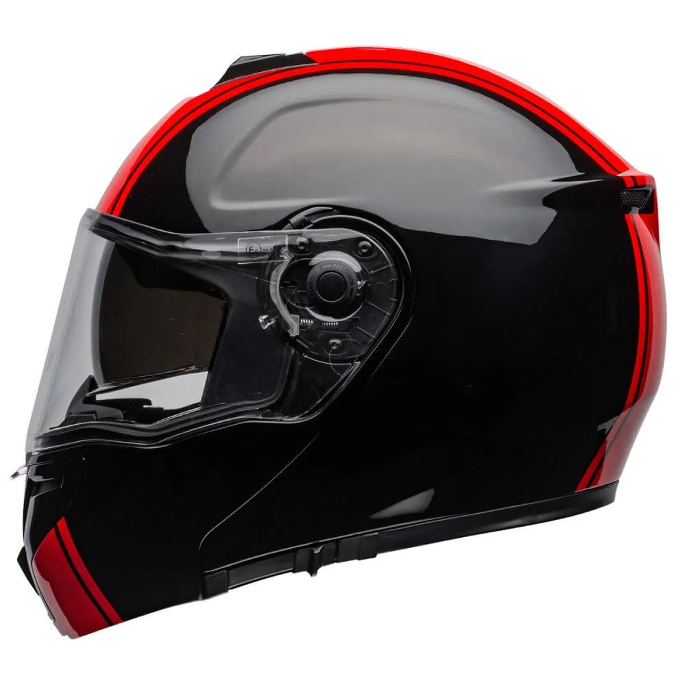 Bell SRT Modular Helmet Ribbon Black / Red
