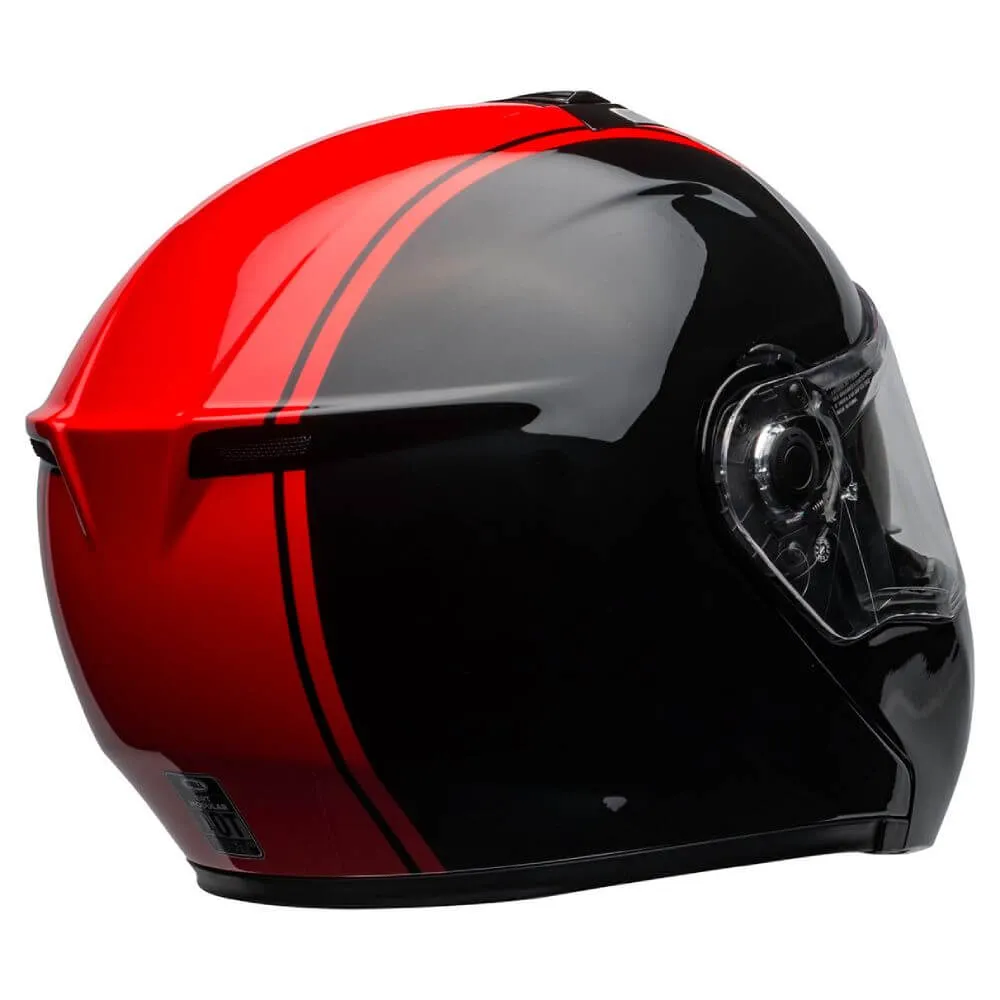 Bell SRT Modular Helmet Ribbon Black / Red
