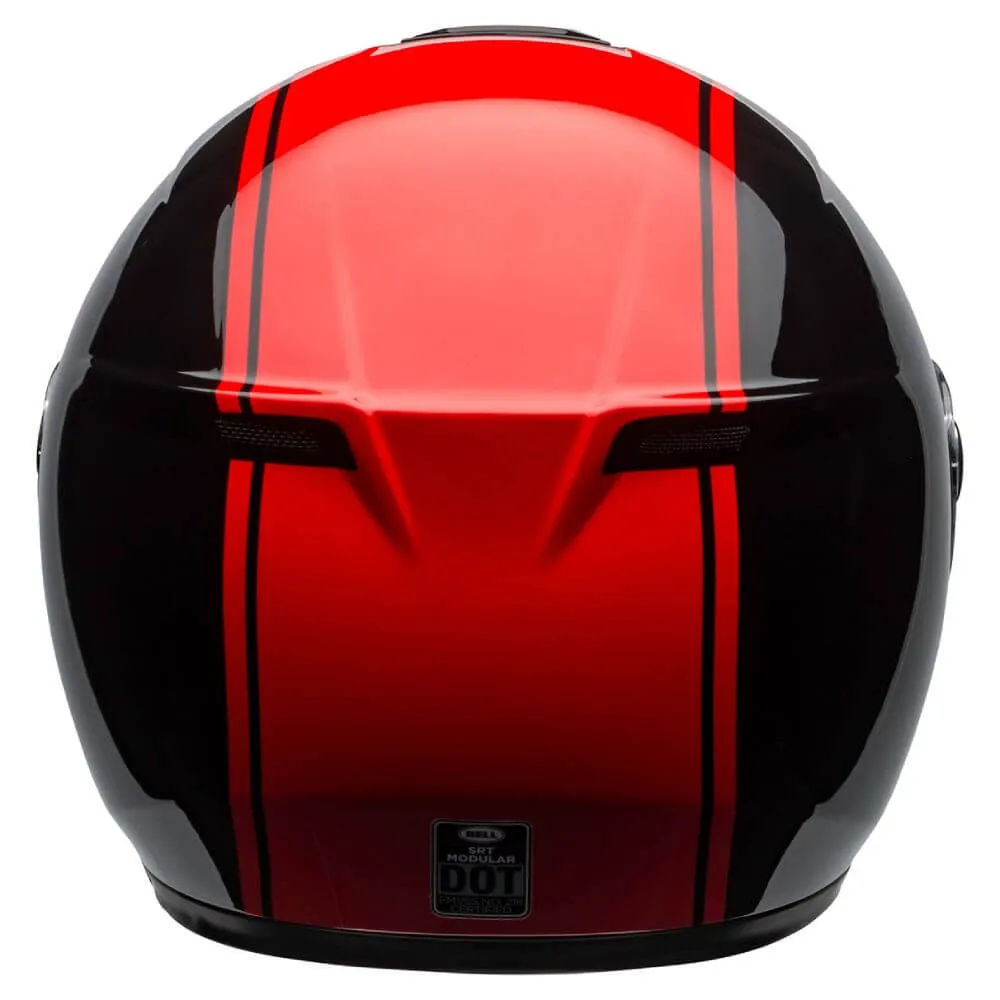 Bell SRT Modular Helmet Ribbon Black / Red