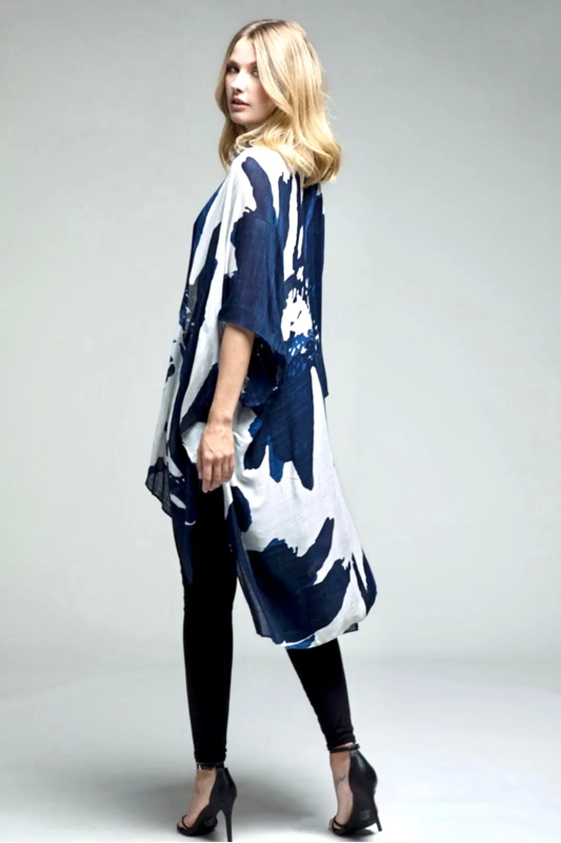 Bellamy Kimono Navy