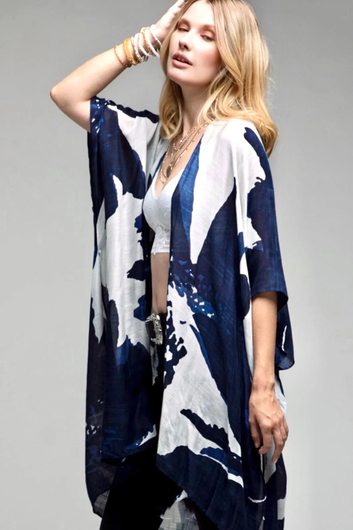Bellamy Kimono Navy