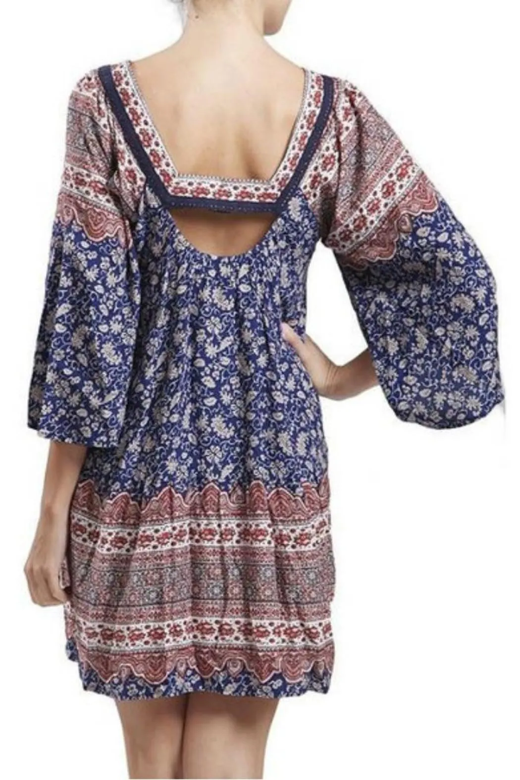 Blu Pepper | Floral Tunic Dress