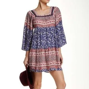 Blu Pepper | Floral Tunic Dress