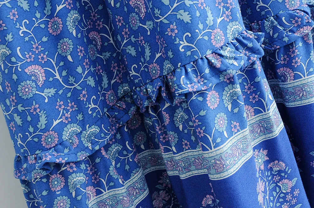 Blue Jungle Dress