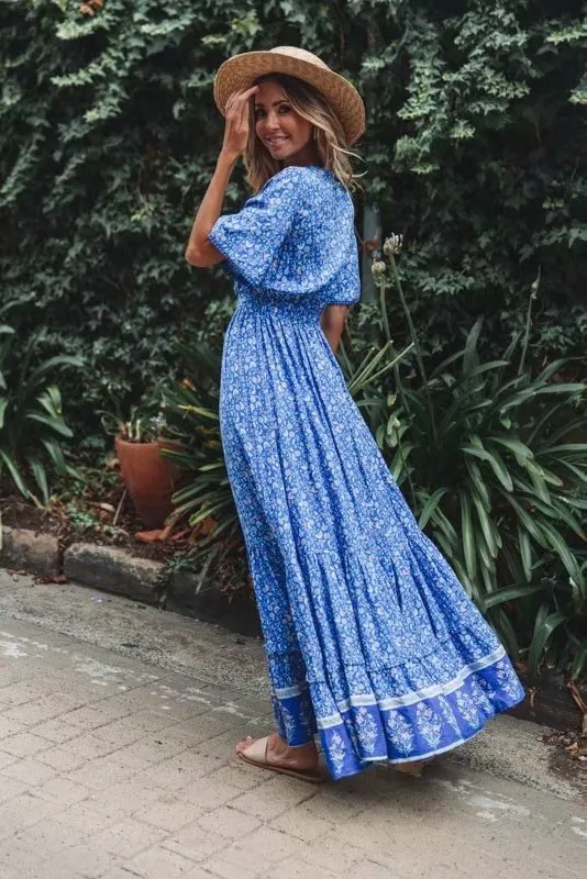 Blue Jungle Dress