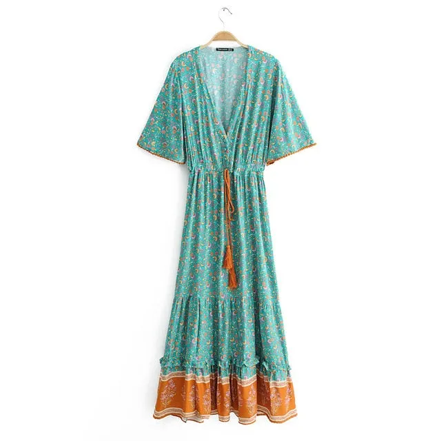 Blue Jungle Dress