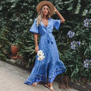 Blue Jungle Dress