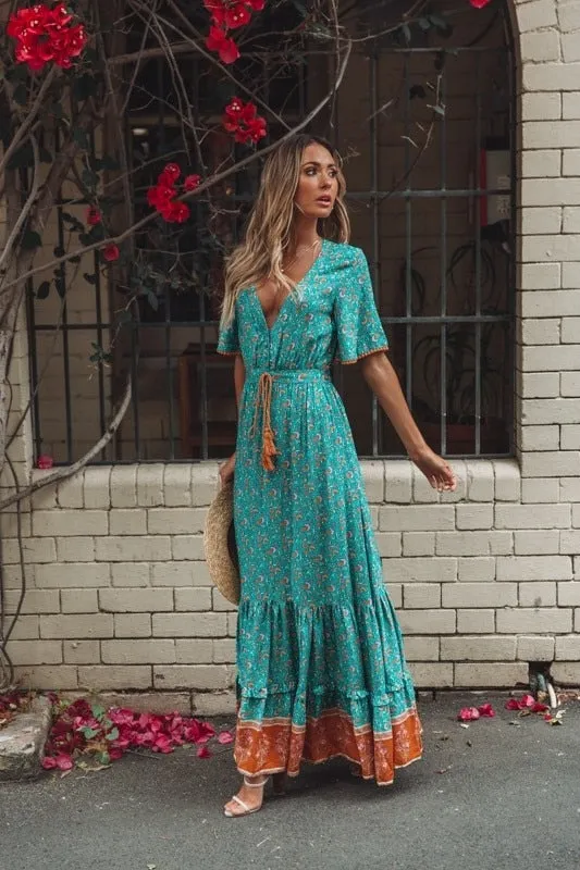 Blue Jungle Dress