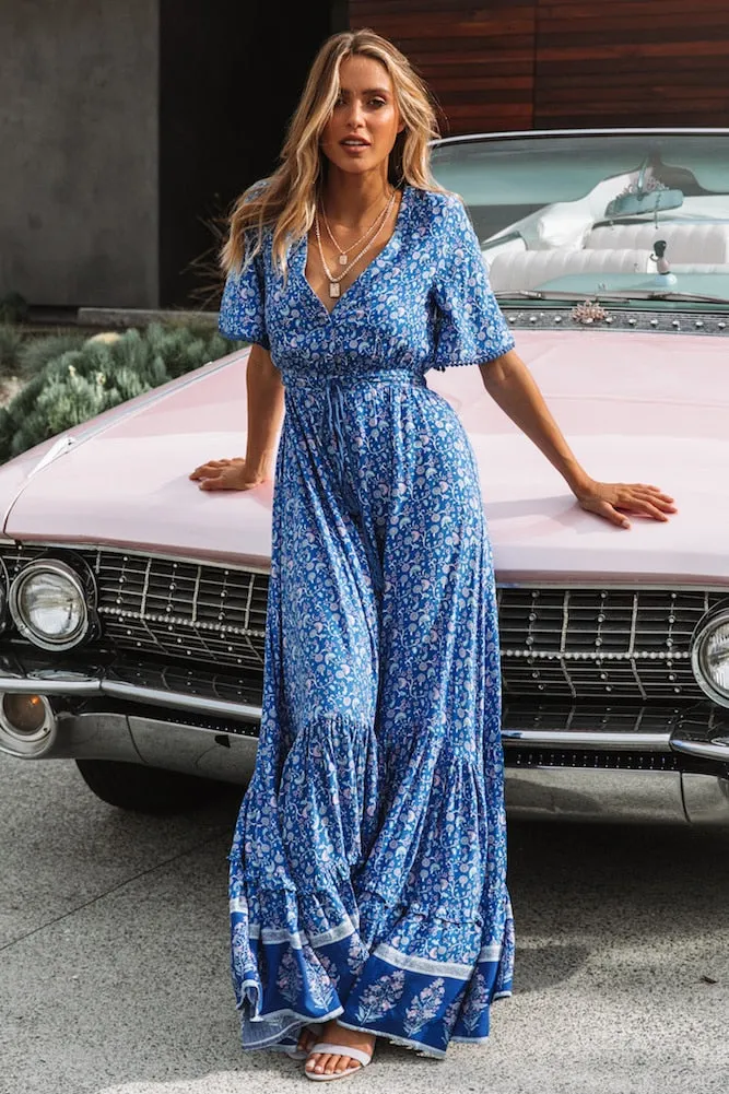 Blue Jungle Dress