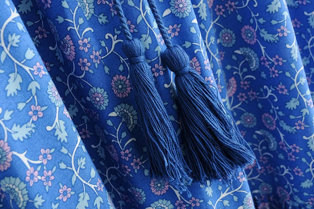 Blue Jungle Dress