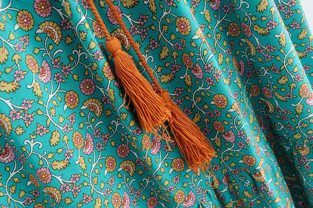 Blue Jungle Dress