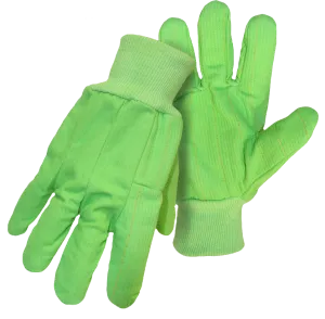 Boss 30MIN Cord 2-Ply Cotton High-Vis with Knit Wrist