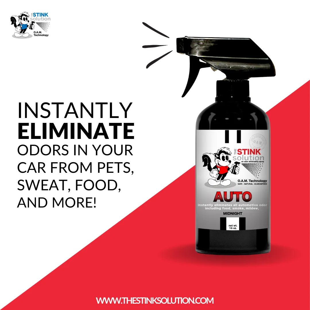 Buy 2 Get 1 FREE - Two Smoke Odor Eliminating Sprays (Sky Blue)   One Auto Odor Eliminating Spray (Midnight) 16 oz