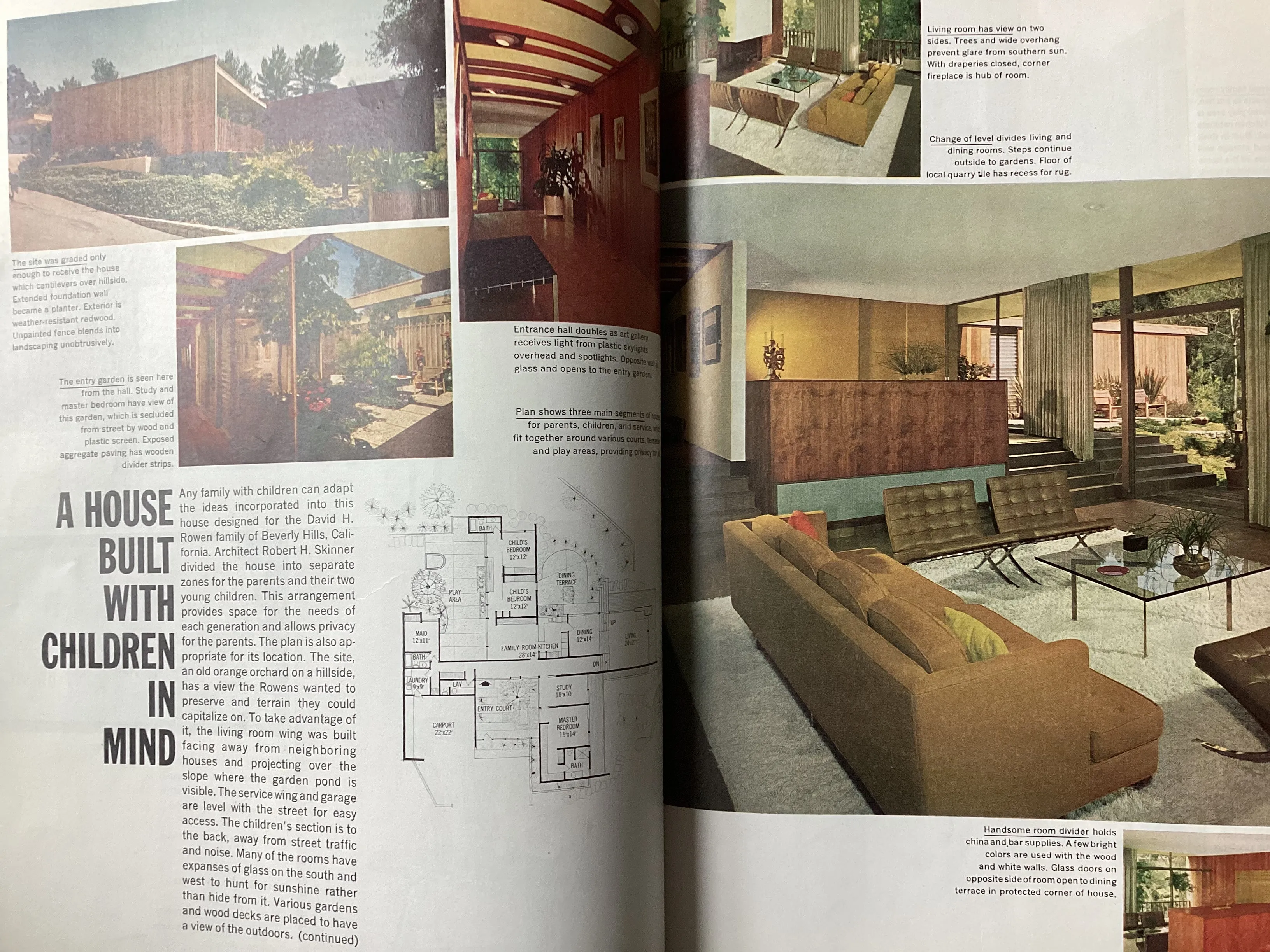 California Home magazine 1964 bound