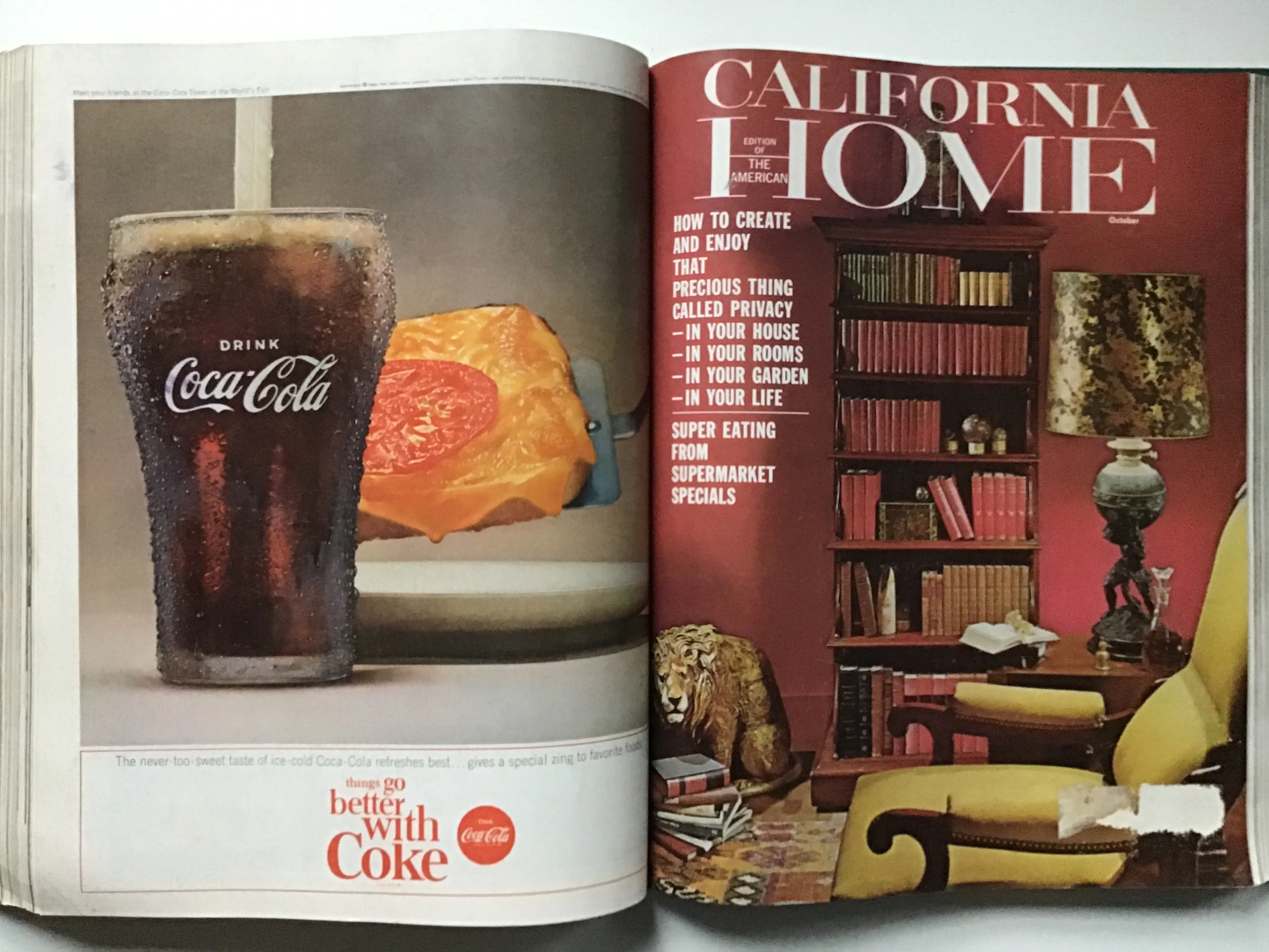 California Home magazine 1964 bound