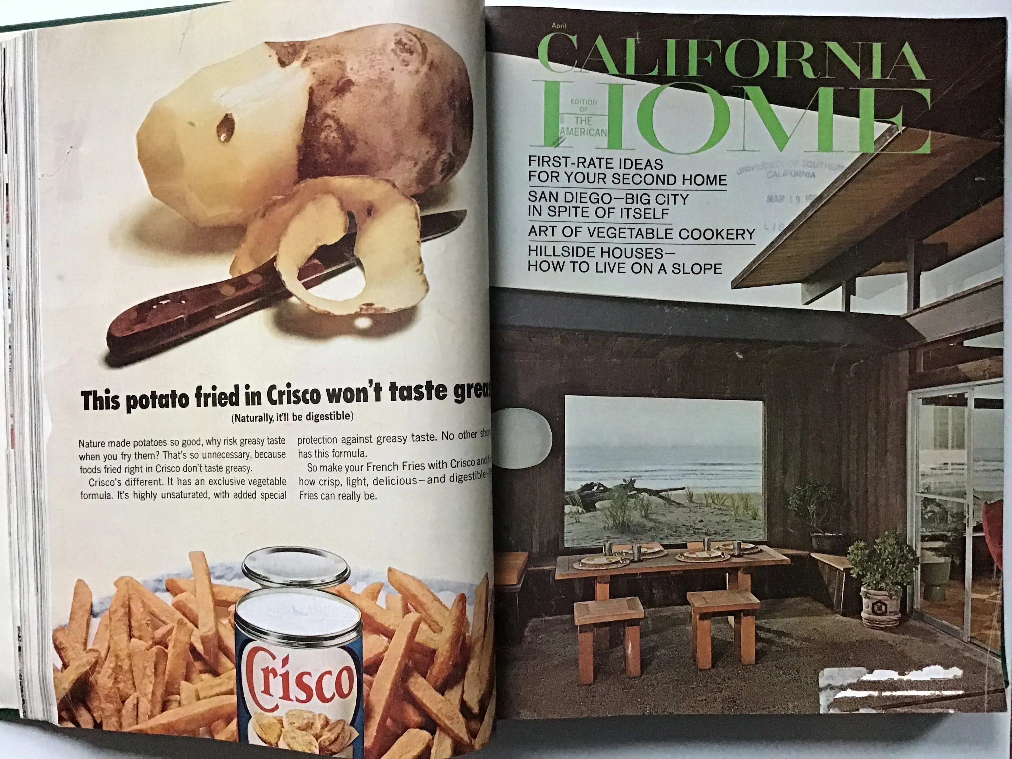 California Home magazine 1964 bound