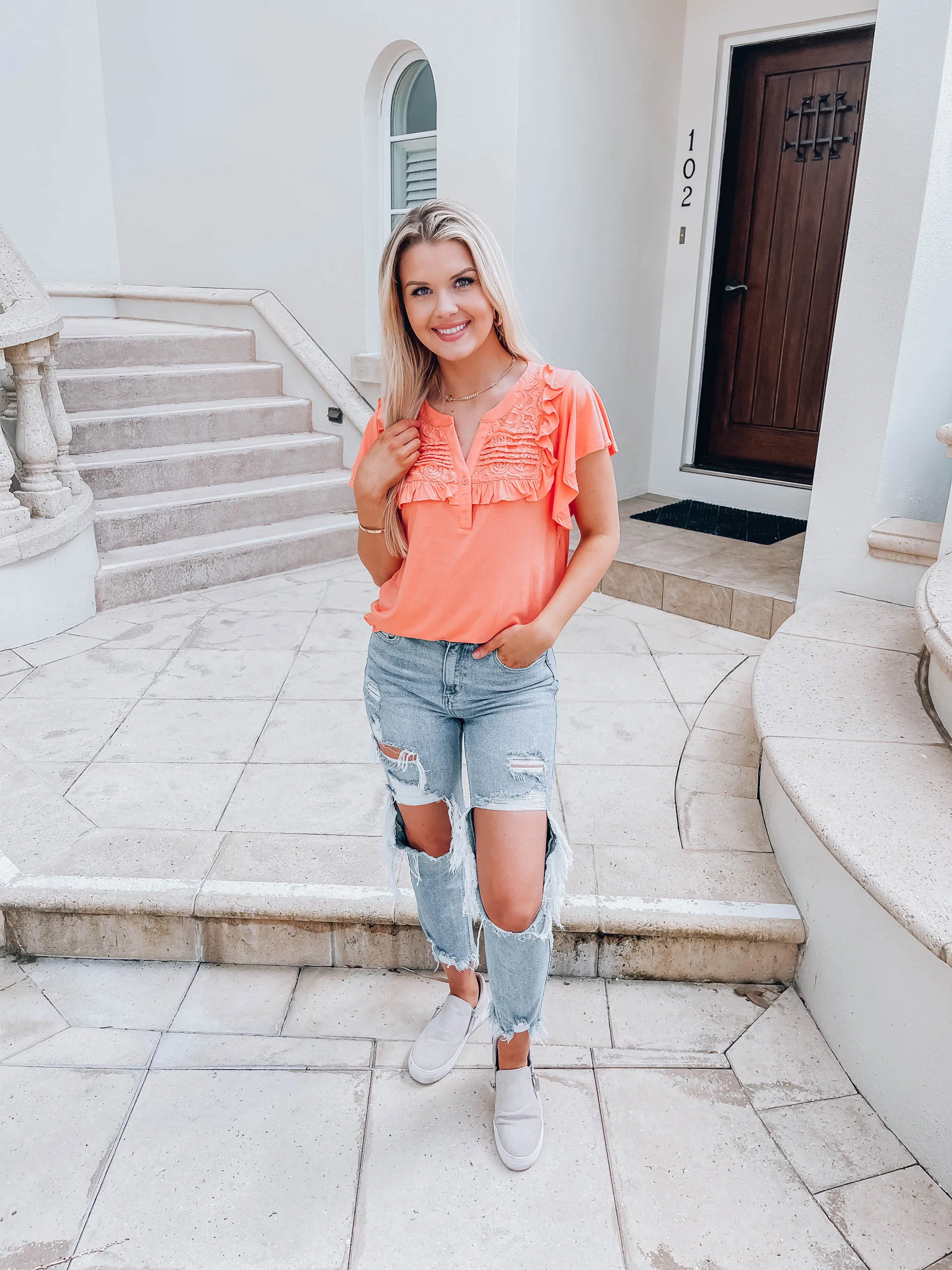 Cameo Peach Top