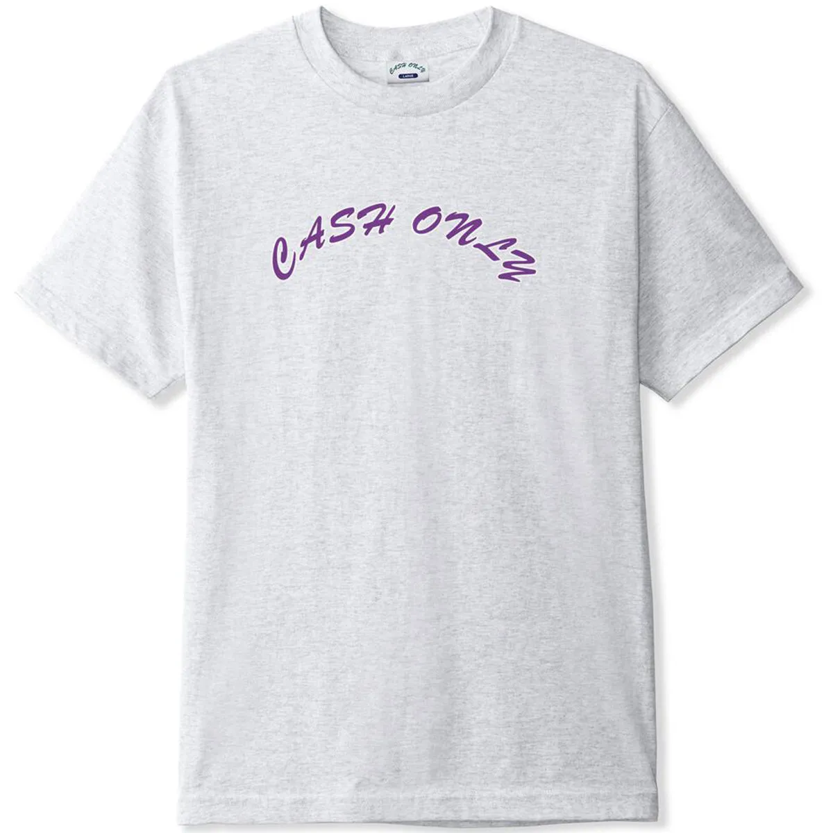 Cash Only - Logo Tee Ash