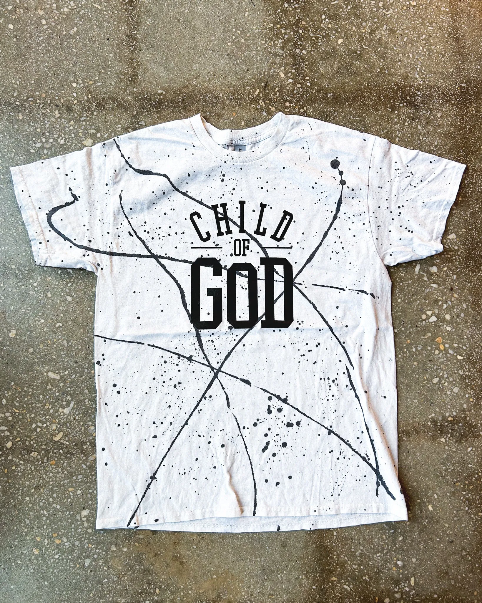 Child of God (Splatter) Adult Box T-Shirt