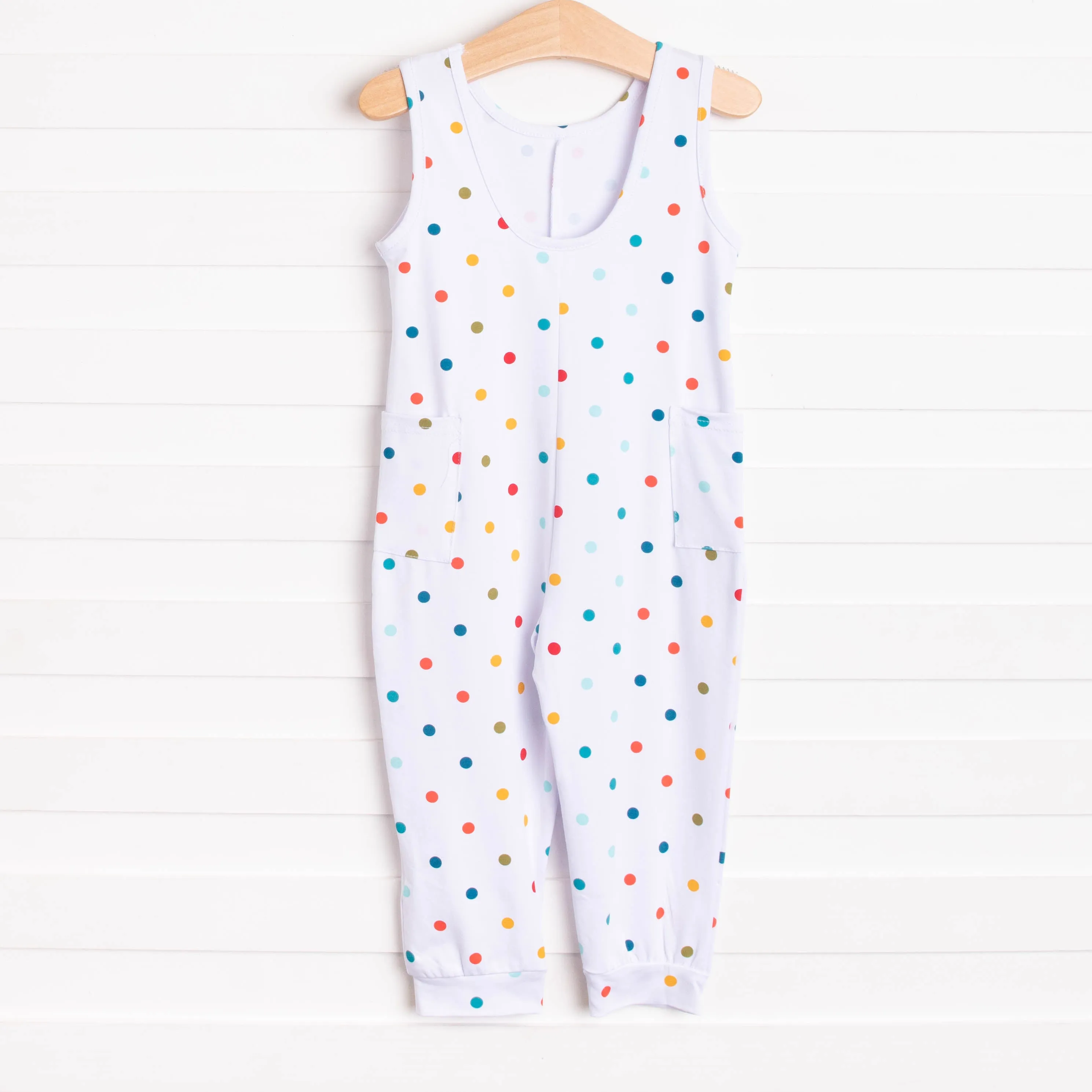 Color Pop Long Romper