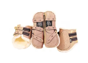 Colour Changing Open Front Boots - Set of four