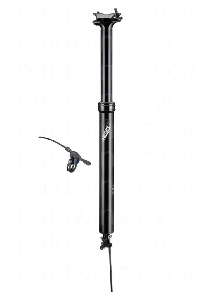 ControlTech Lynx MTB Dropper Aluminium Seat Post With Internal Cable Routing in Black - 30.9mm