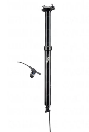 ControlTech Lynx MTB Dropper Aluminium Seat Post With Internal Cable Routing in Black - 30.9mm