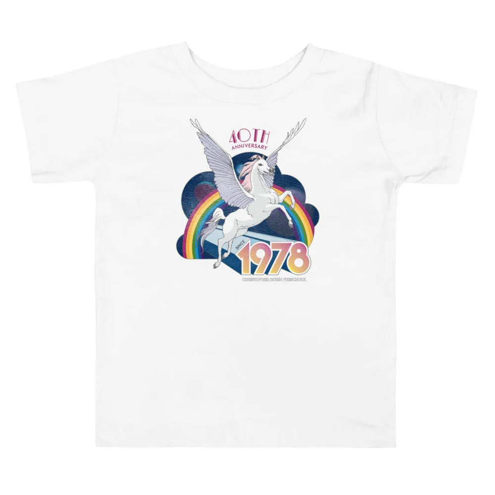 CR 40TH Anniversary Short Sleeve Toddler's Tee