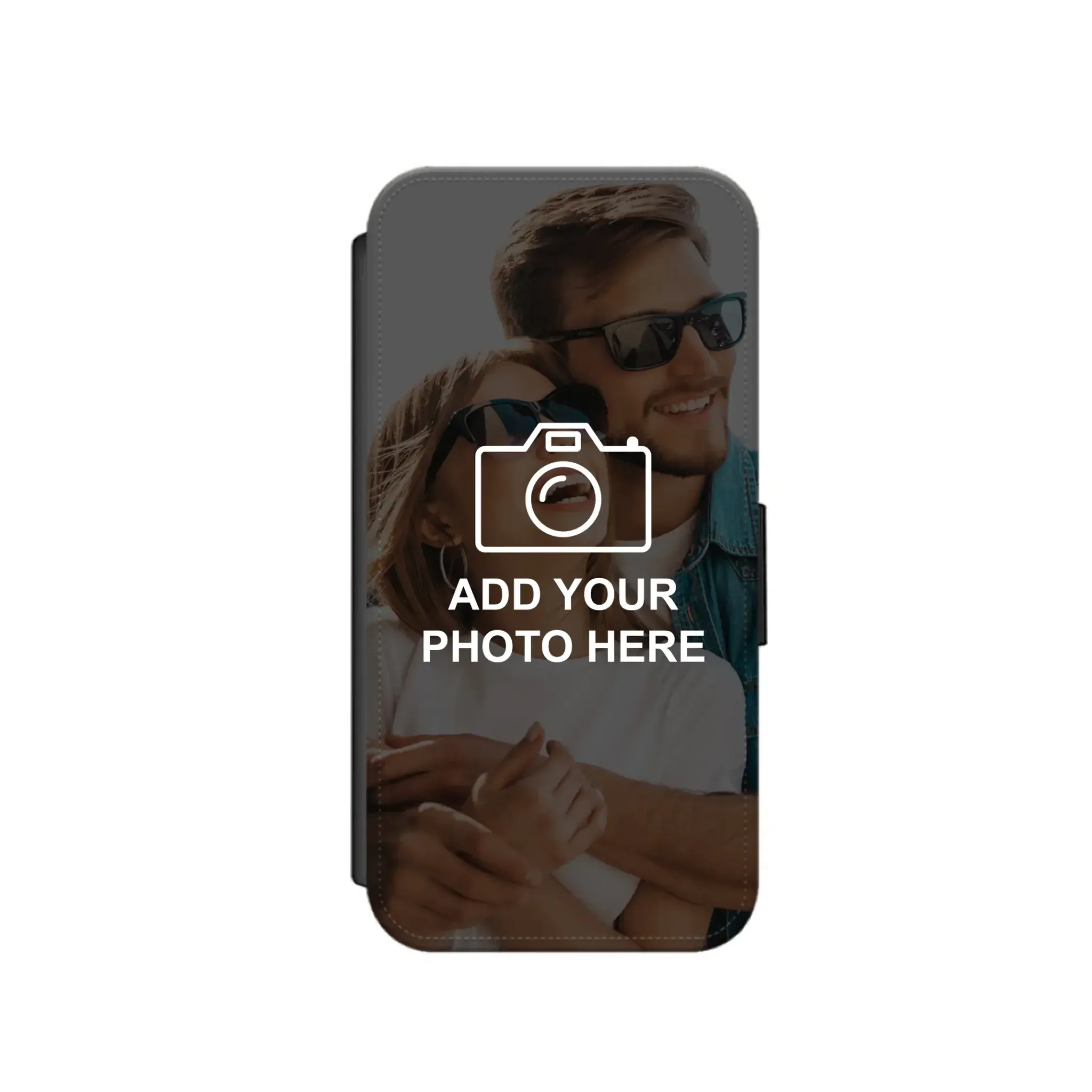 Custom Collage Leather Flip Case Wallet for iPhone & Samsung - Pre Made Templates