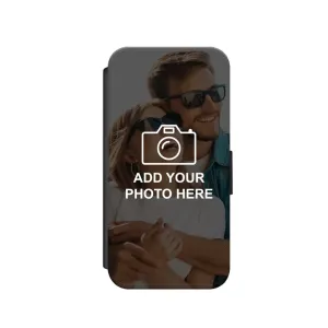 Custom Collage Leather Flip Case Wallet for iPhone & Samsung - Pre Made Templates