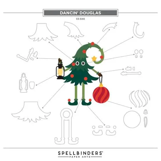 Dancin’ Douglas Cutting Die Spellbinders S5-646